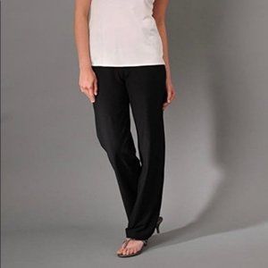 Eileen Fisher Crepe Straight Pants with Yoke NWT